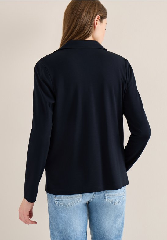 NOS Blazer W. Welt Pockets i Universal Blue från Cecil - stylingbild | Lilla Hem