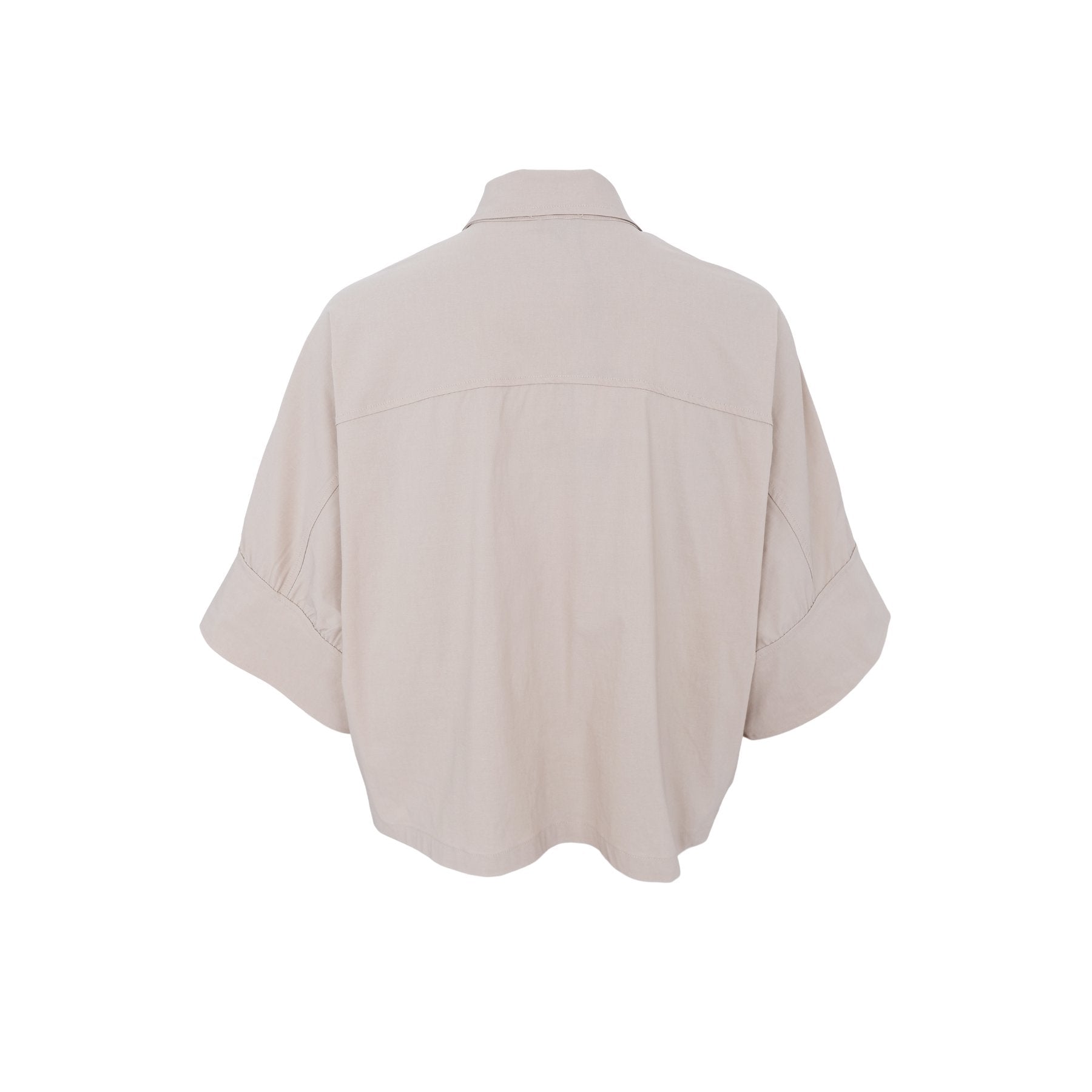 BCDAVINA Loose Shirt i Kit från Black Colour - baksida | Lilla Hem