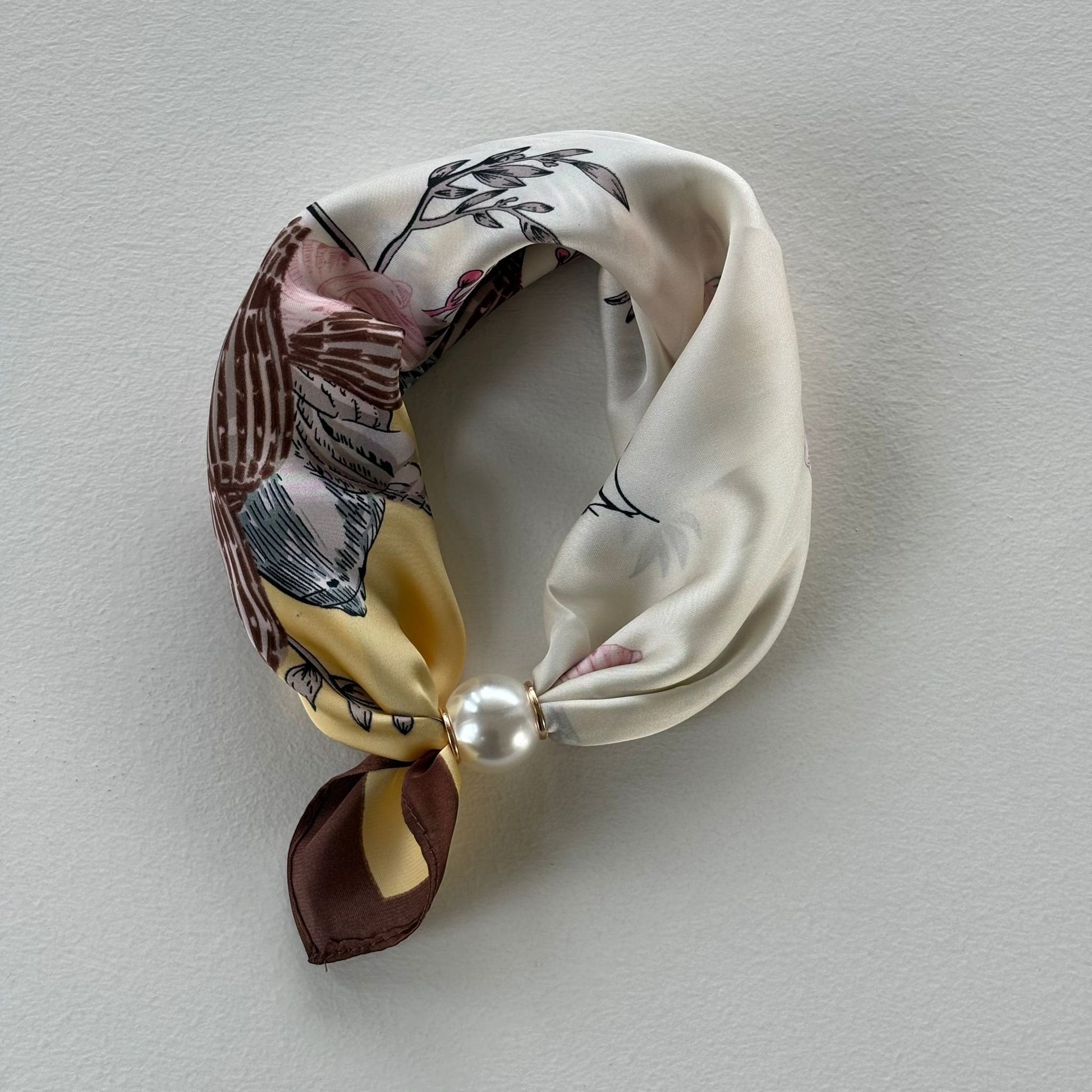 Scarves med Kula Yellow | Lilla Hem