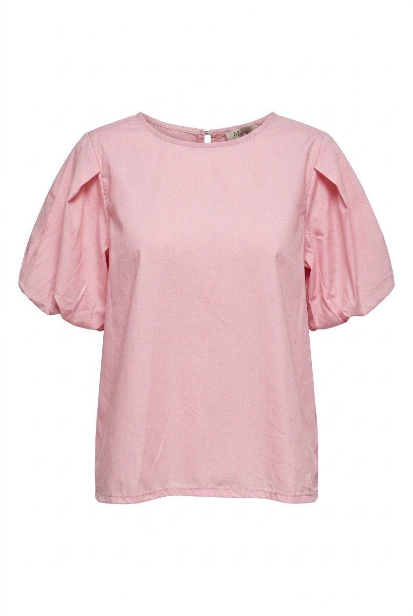 Blus med Liten Puffärm | Lilla Hem