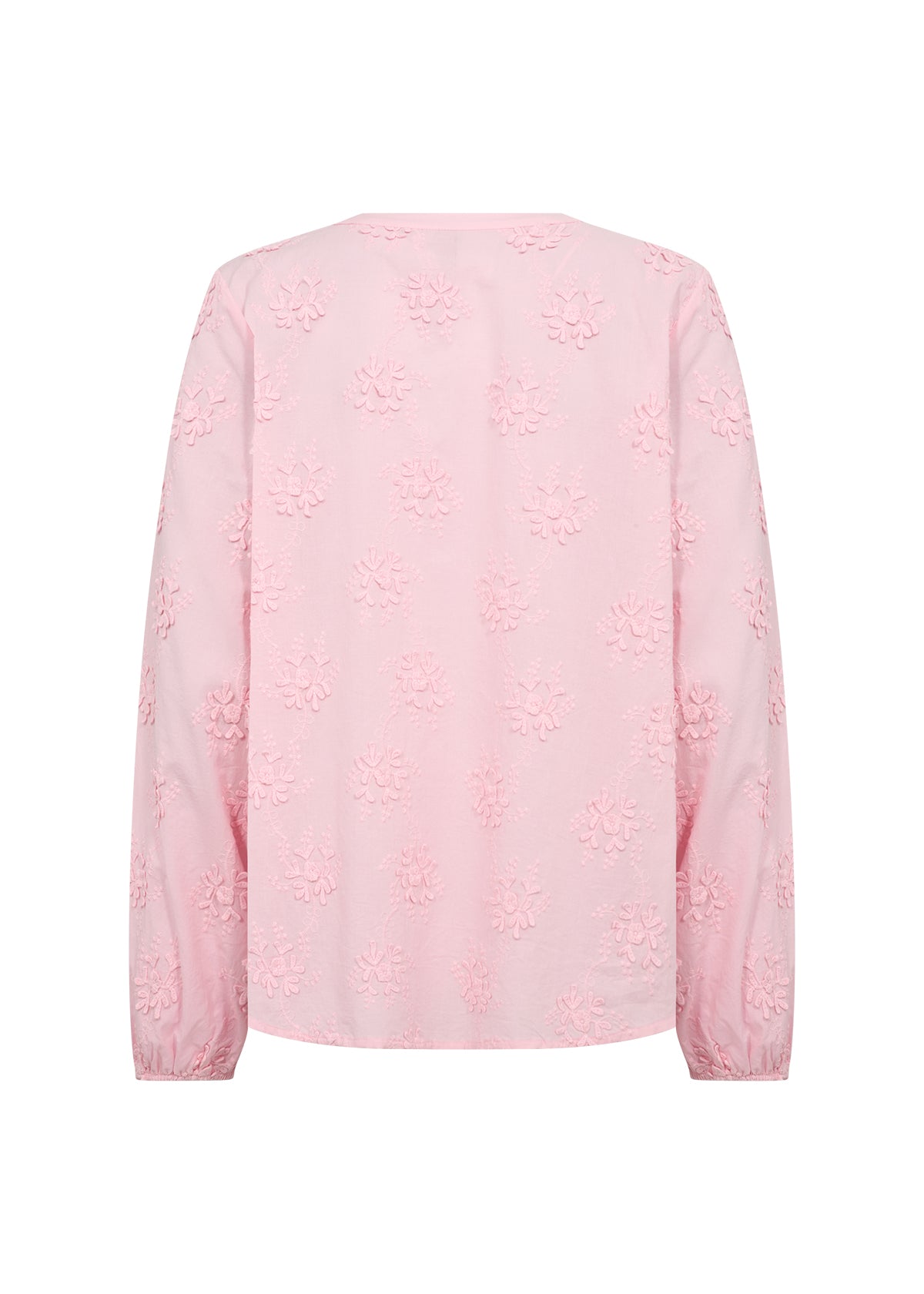 SC-BARBRA 1 är en elegant blus i ekologisk bomull baksida - Lilla Hem