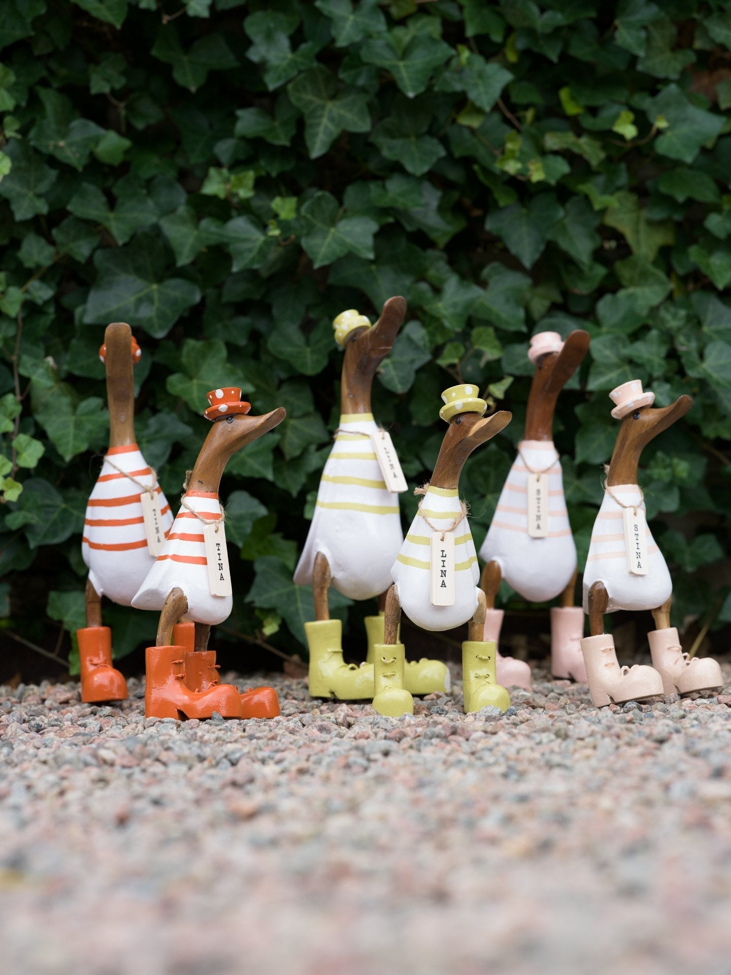 Anka Stina med Vänner i Bambu 35 Cm | Lilla Hem