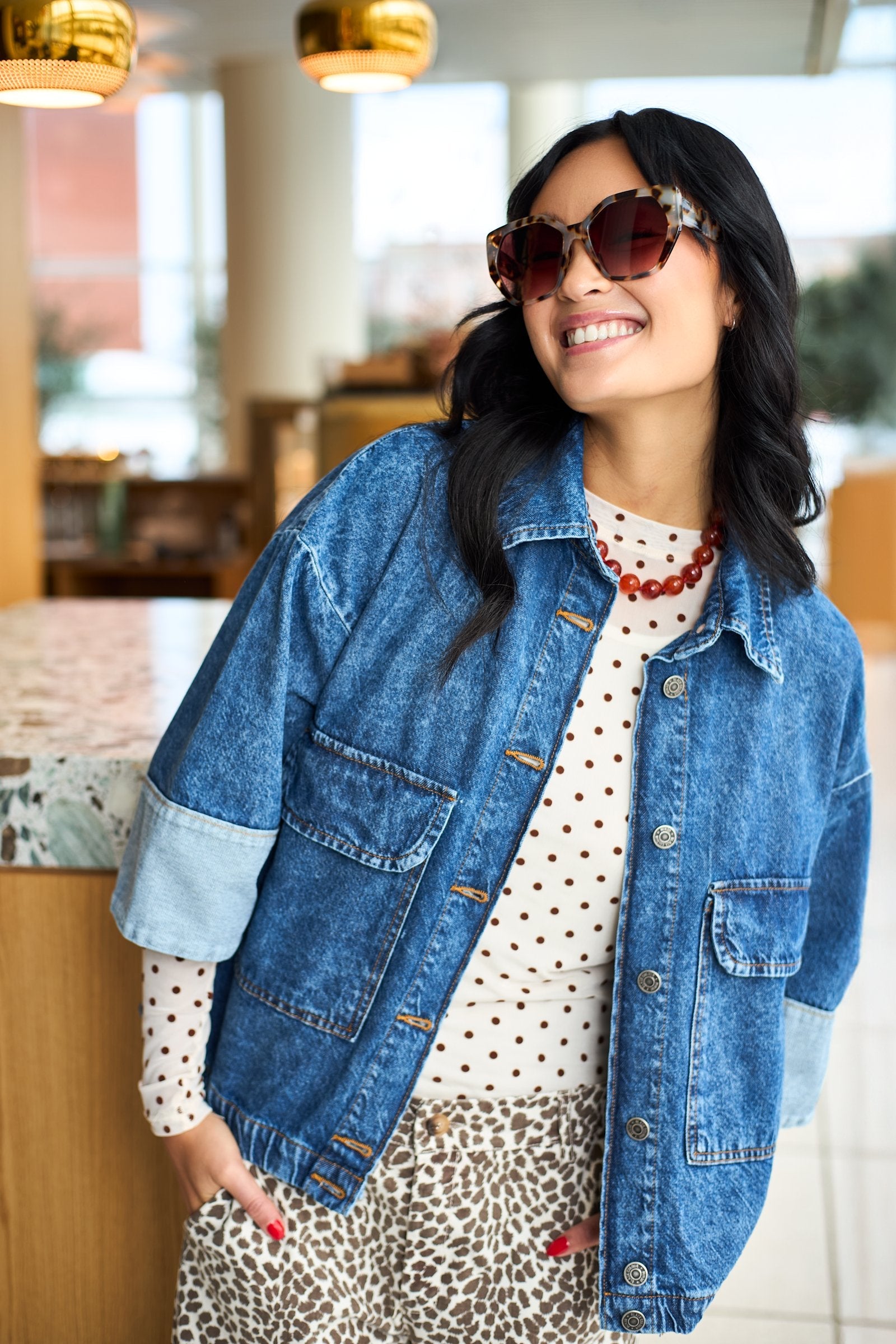 BCIZZY Denim Jacket | Lilla Hem
