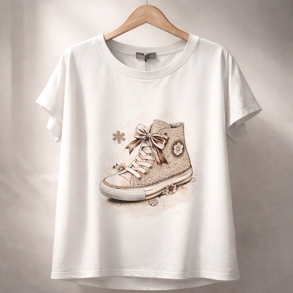Inze T-Shirt Sneaker | Lilla Hem