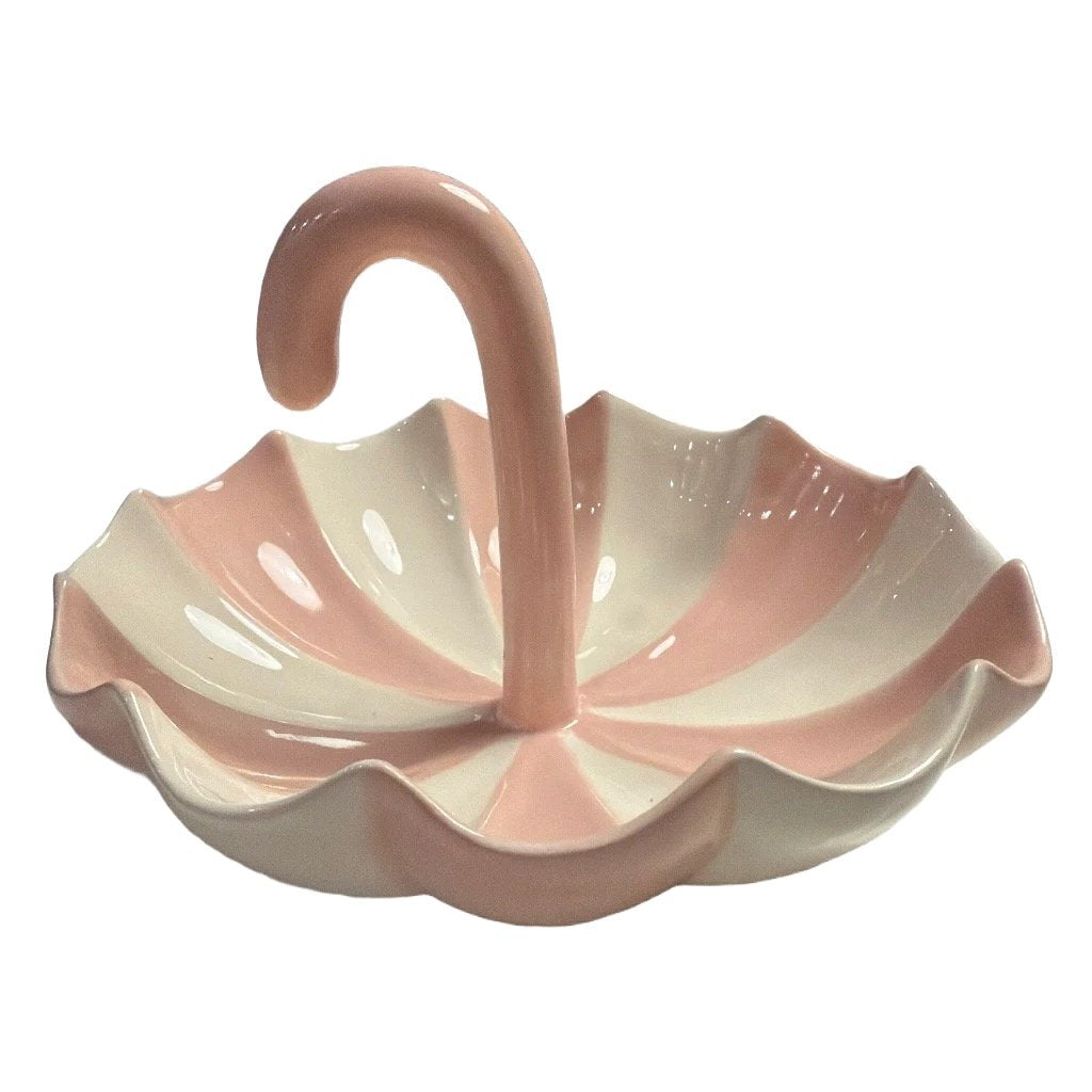 Paraplyskål Tivoli Rosa/vit 18cm | Lilla Hem