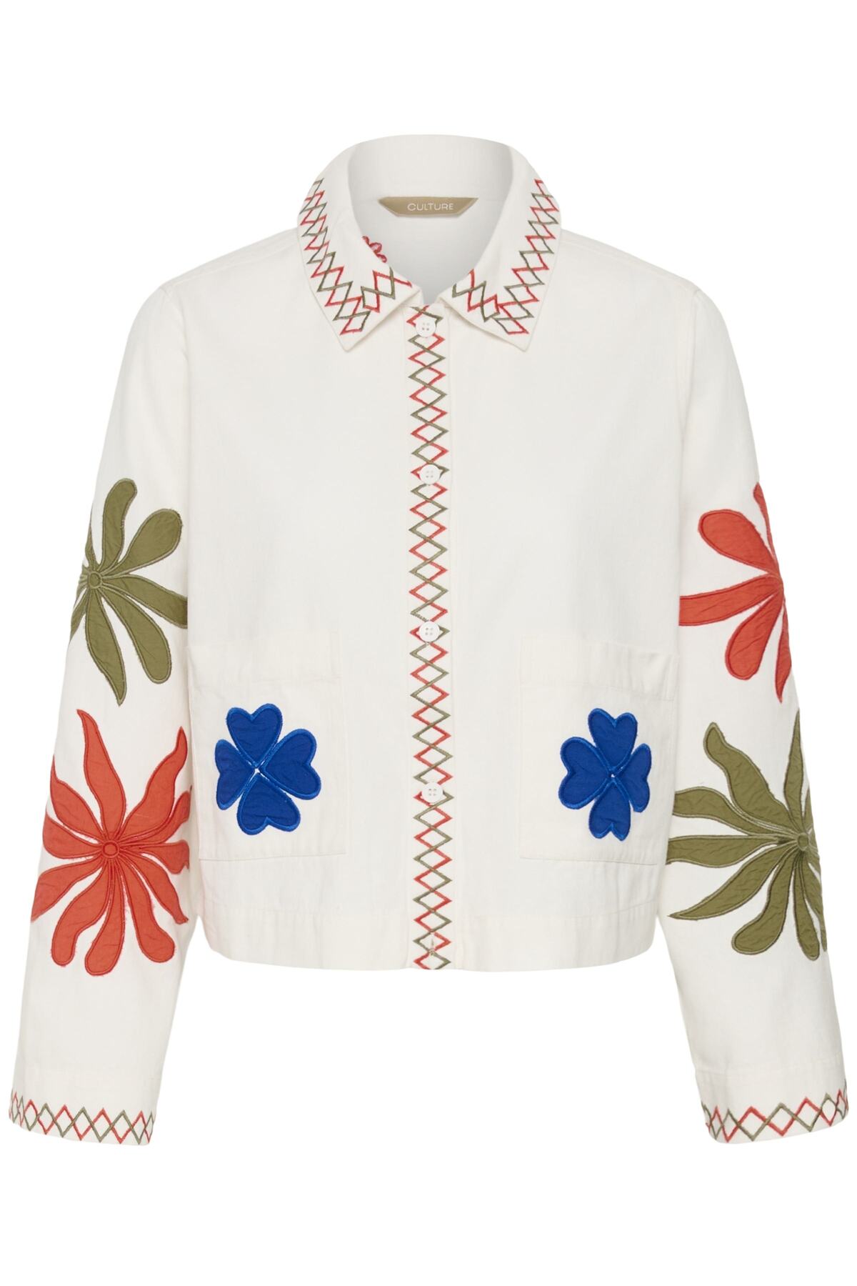 CUchrestella Jacket Spring Gardenia framsida | Lilla Hem