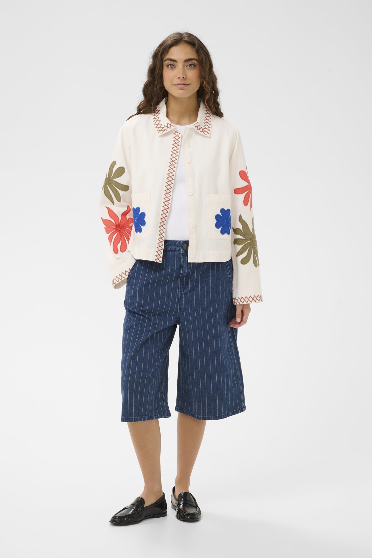 CUchrestella Jacket Spring Gardenia närbild | Lilla Hem