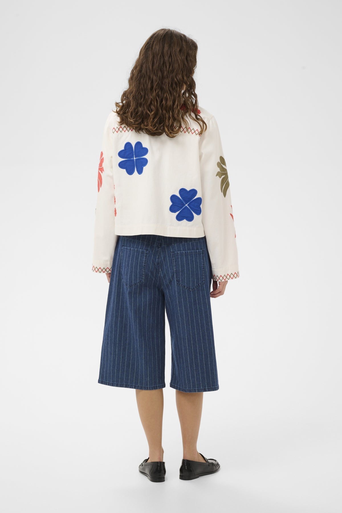 CUchrestella Jacket Spring Gardenia material | Lilla Hem