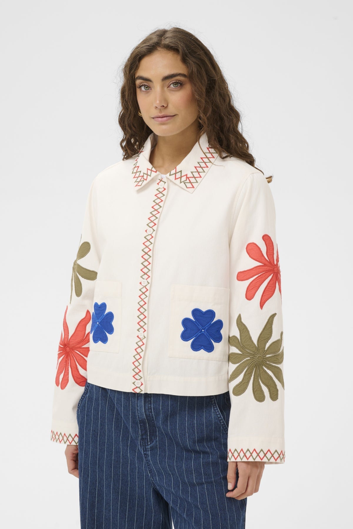 CUchrestella Jacket Spring Gardenia helbild | Lilla Hem