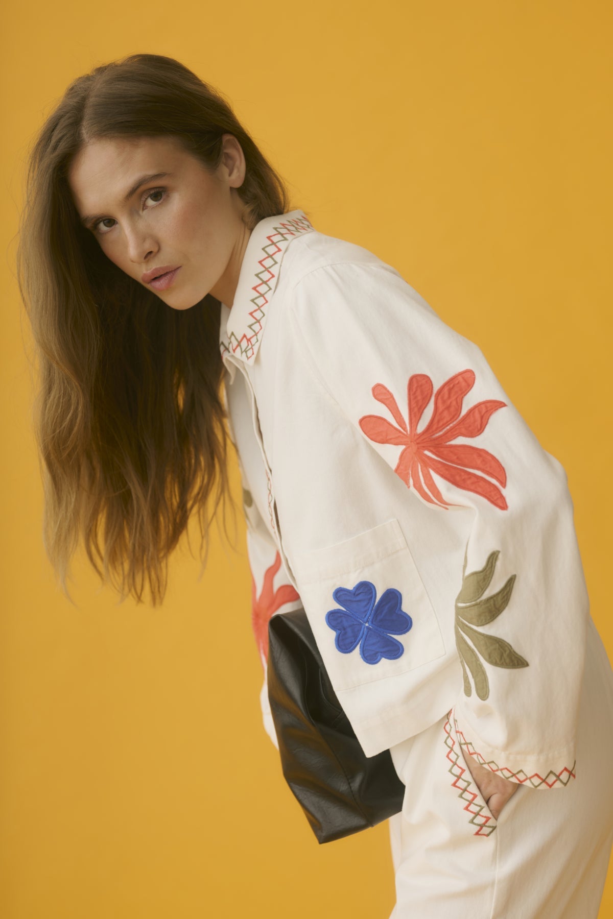 CUchrestella Jacket Spring Gardenia | Lilla Hem