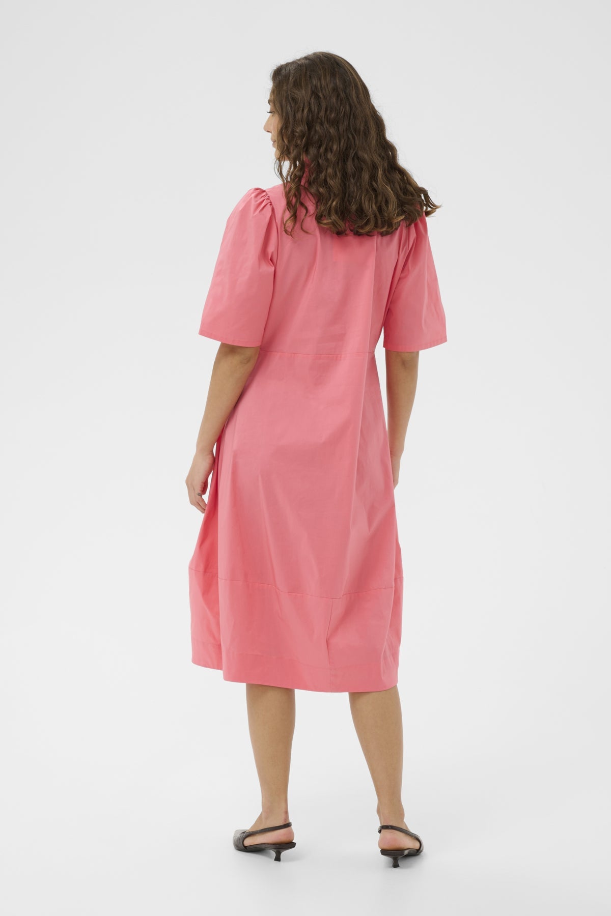 CUmalue Antoinett Dress Sugar Coral | Lilla Hem