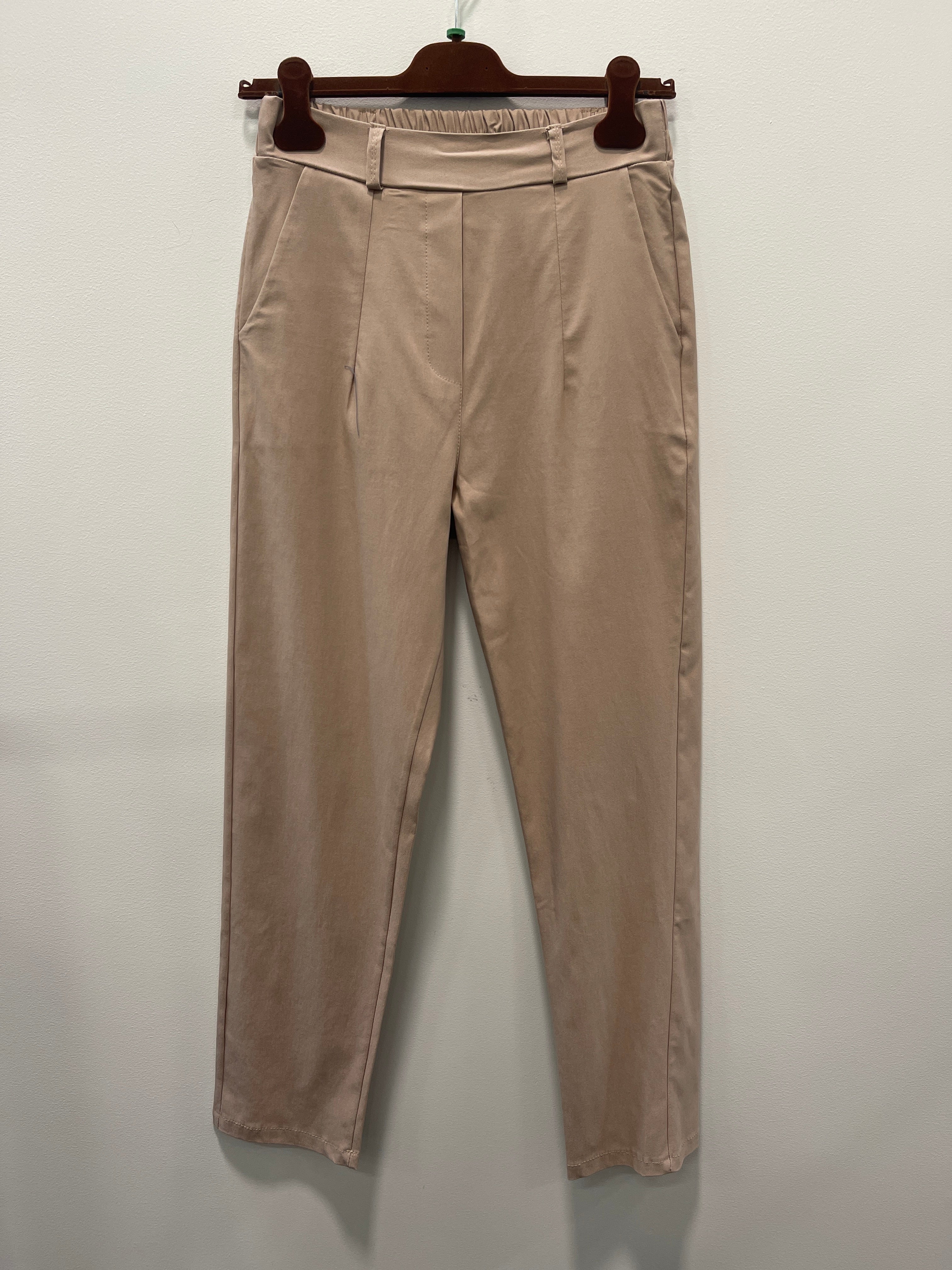 Mdcsanna Pants Dark Beige - MARTA DU CHATEAU | Lilla Hem