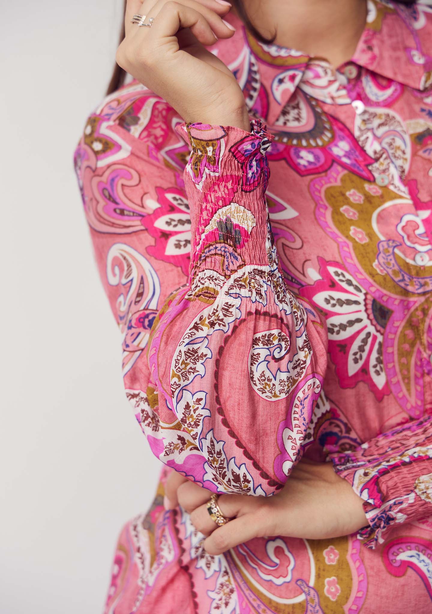 Lotta Smock Shirt - I SAY | Lilla Hem