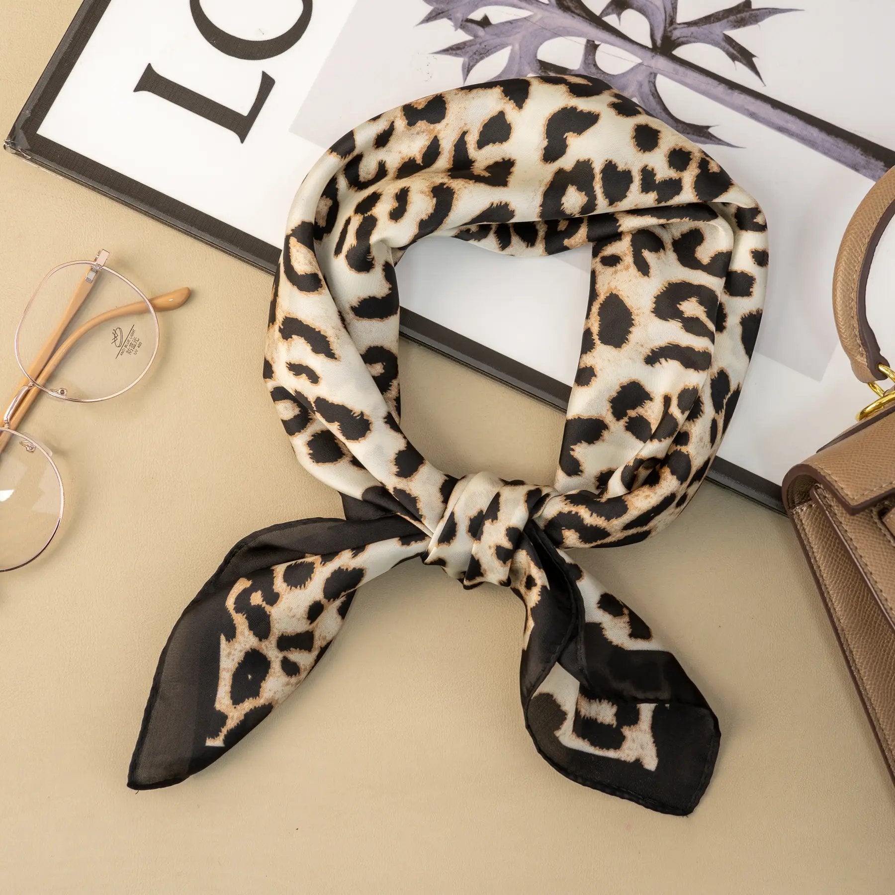 Leopardmönstrad Sjal | Lilla Hem