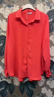 Skjortblus med Smockmuddar | Lilla Hem