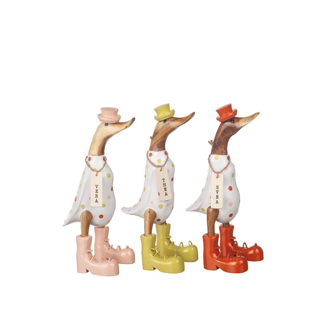 Anka Vera med Vänner i Bambu 25 Cm | Lilla Hem