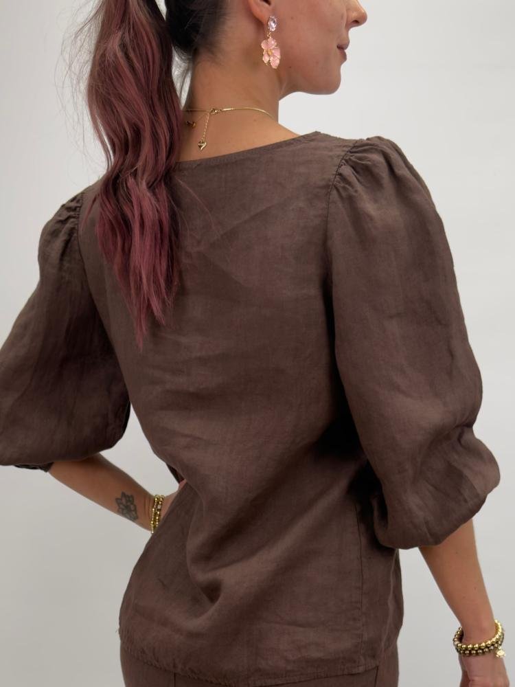 Linnetopp Siri med Puffärm | Lilla Hem