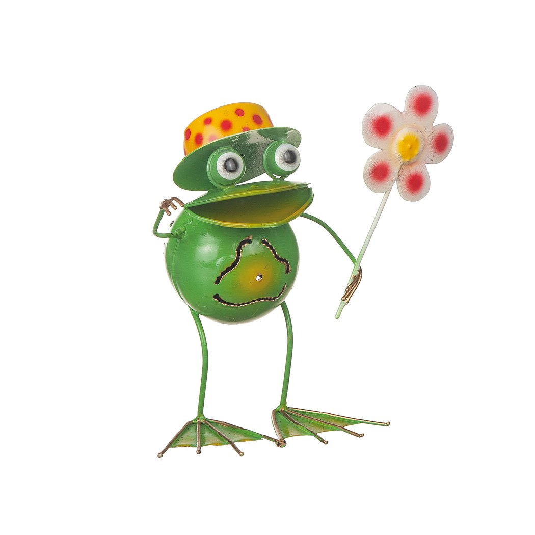Groda Blomma i Hamrad Plåt 20cm | Lilla Hem