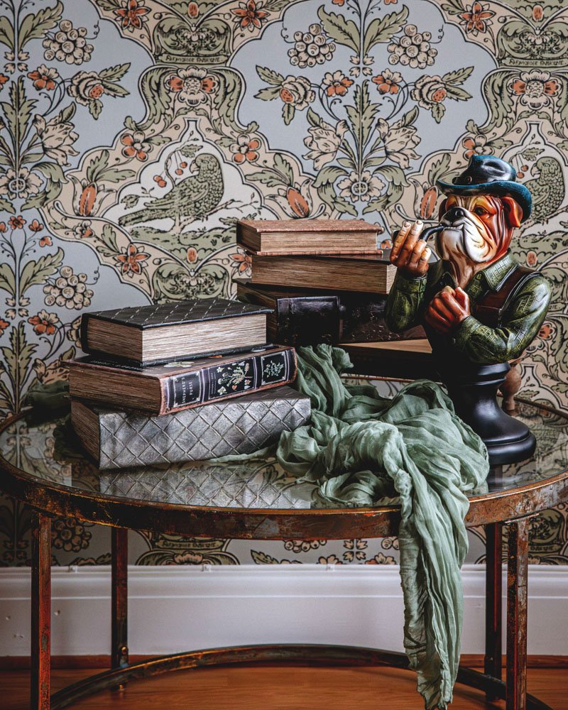 Byst Bulldogg med Pipa från Alot Decoration - framsida | Lilla Hem