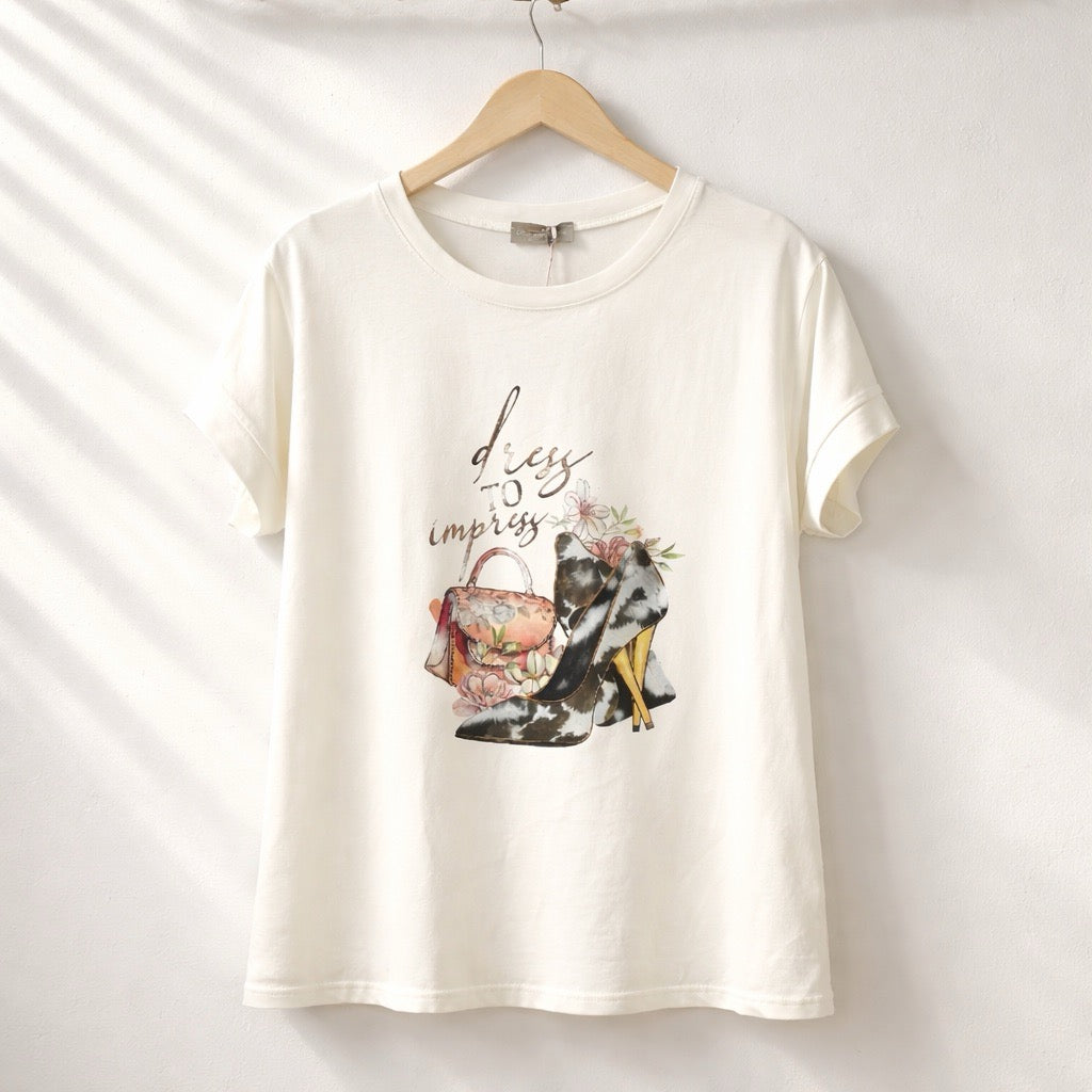 Irma T-Shirt Dress to Impress | Lilla Hem