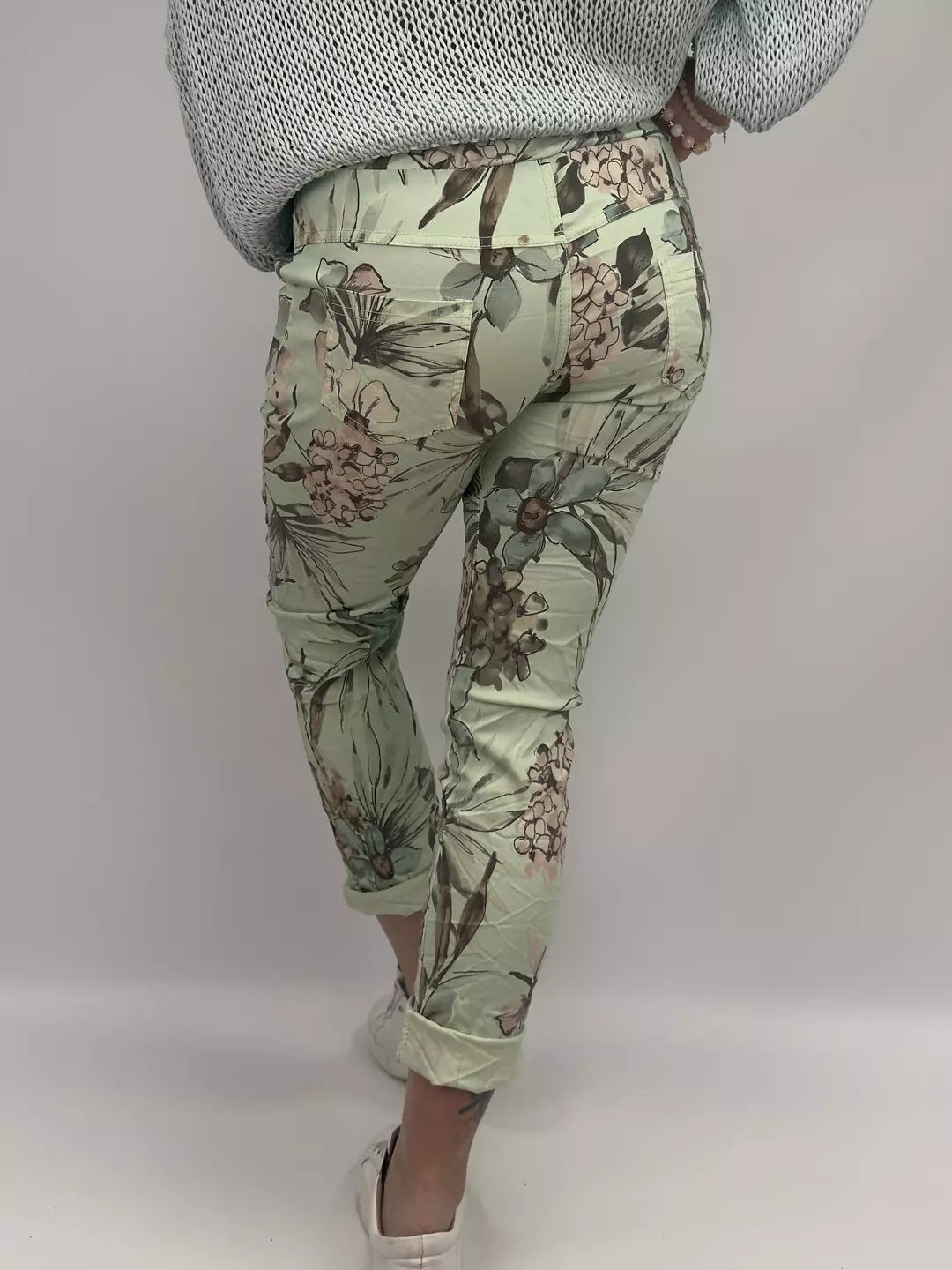 Mönstrade Stretchbyxor | Lilla Hem