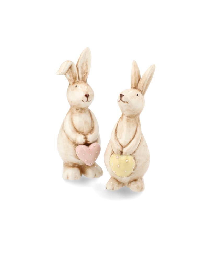 Dekoration Kaniner Hjärta Mix från Alot Decoration - miljö | Lilla Hem