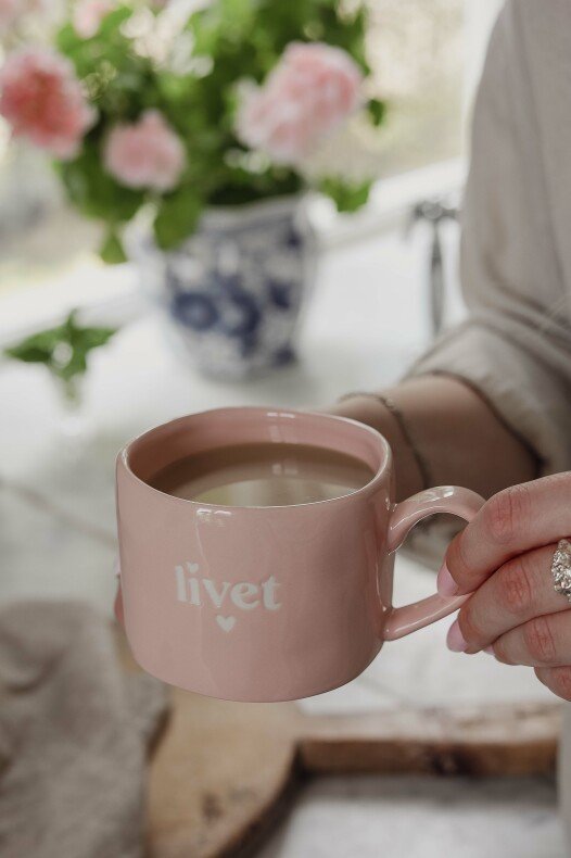 Mugg Feelgood - Livet i Rosa från Majas Cottage | Lilla Hem