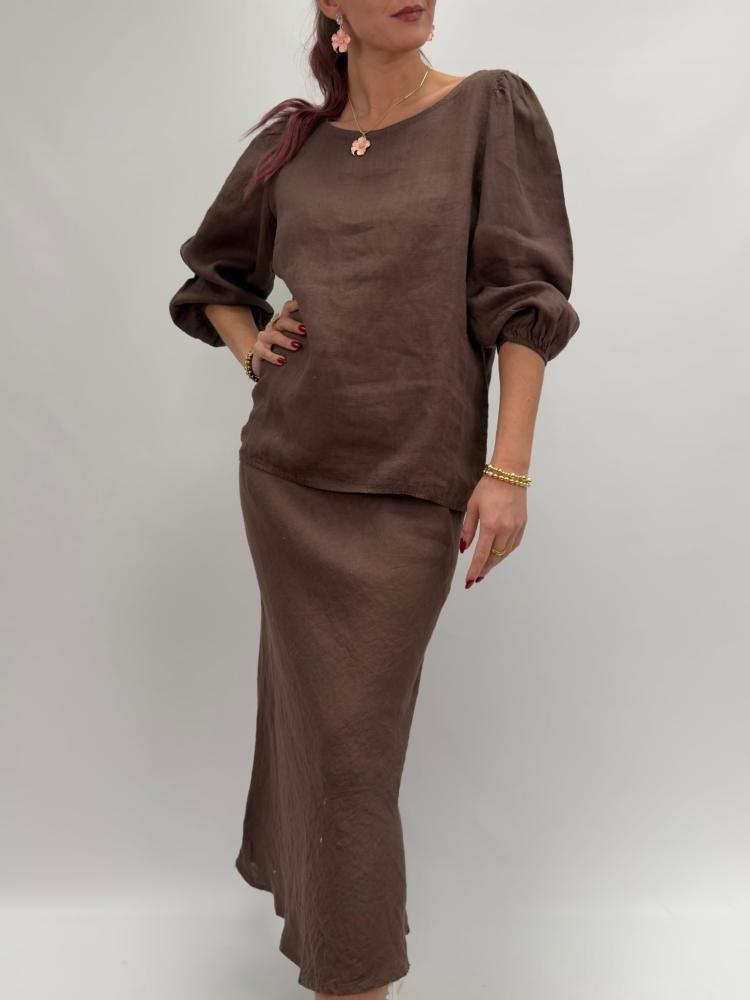 Linnetopp Siri med Puffärm | Lilla Hem