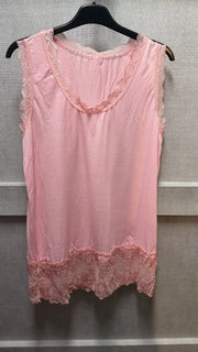 Spetslinne Rosa Onesize - Lilla Hem