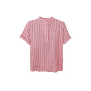 BCMELINA SS Linen Shirt | Lilla Hem