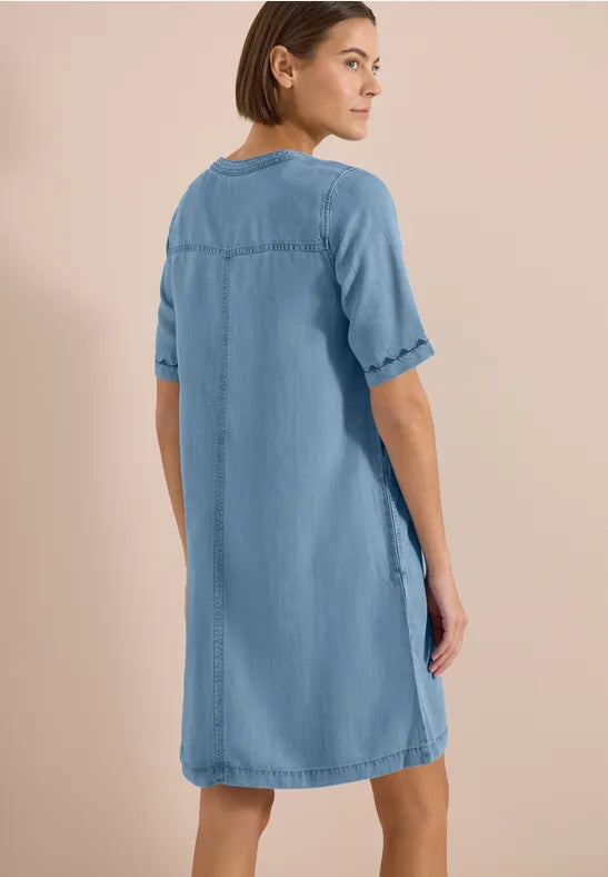 Denim Look Dress | Lilla Hem
