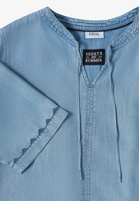 Denim Look Dress | Lilla Hem