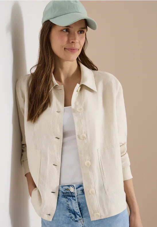 Linen Blouse Jacket | Lilla Hem