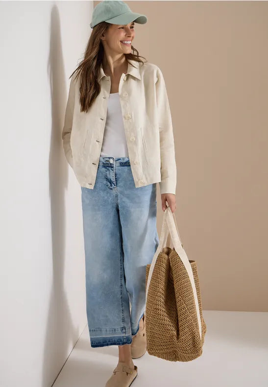 Linen Blouse Jacket | Lilla Hem