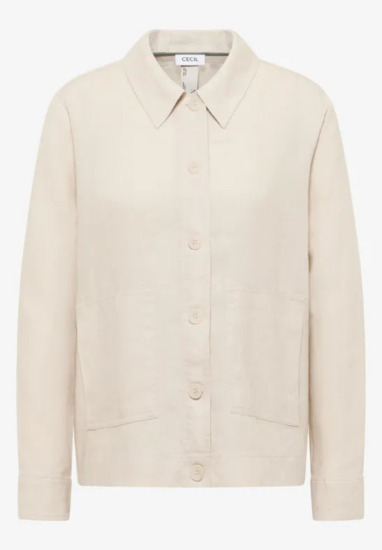 Linen Blouse Jacket | Lilla Hem