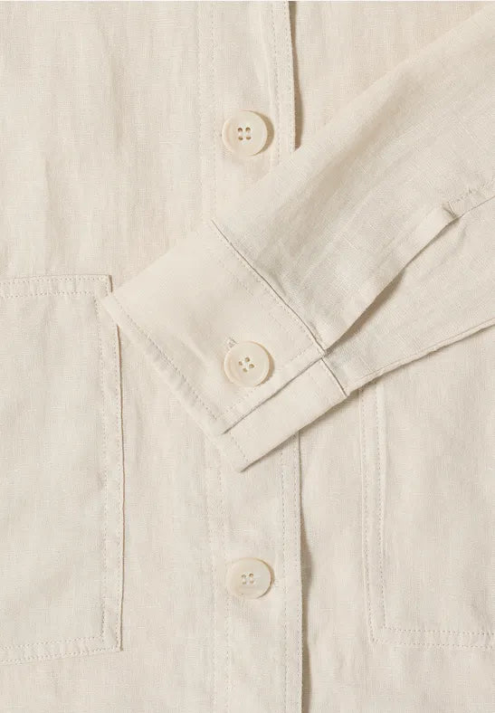 Linen Blouse Jacket | Lilla Hem
