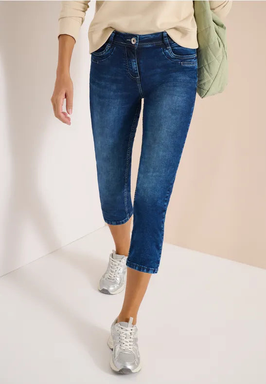 Jeans Style NOS Scarlett Mid Blue 22 | Lilla Hem