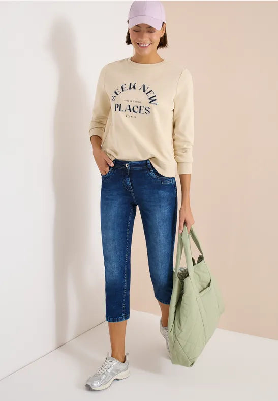 Jeans Style NOS Scarlett Mid Blue 22 | Lilla Hem