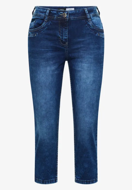 Jeans Style NOS Scarlett Mid Blue 22 | Lilla Hem