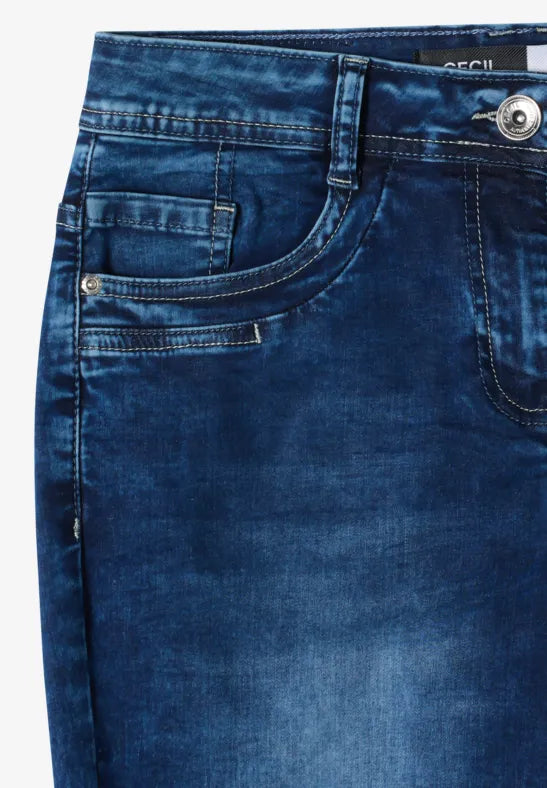 Jeans Style NOS Scarlett Mid Blue 22 | Lilla Hem