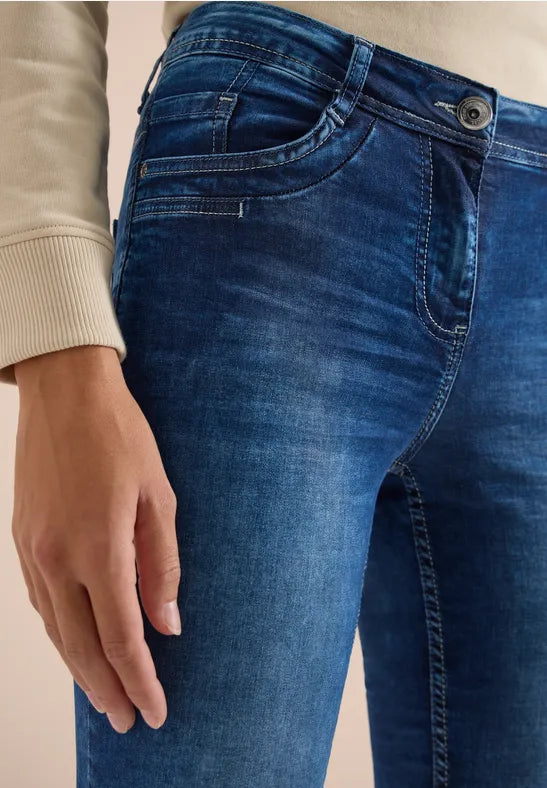 Jeans Style NOS Scarlett Mid Blue 22 | Lilla Hem