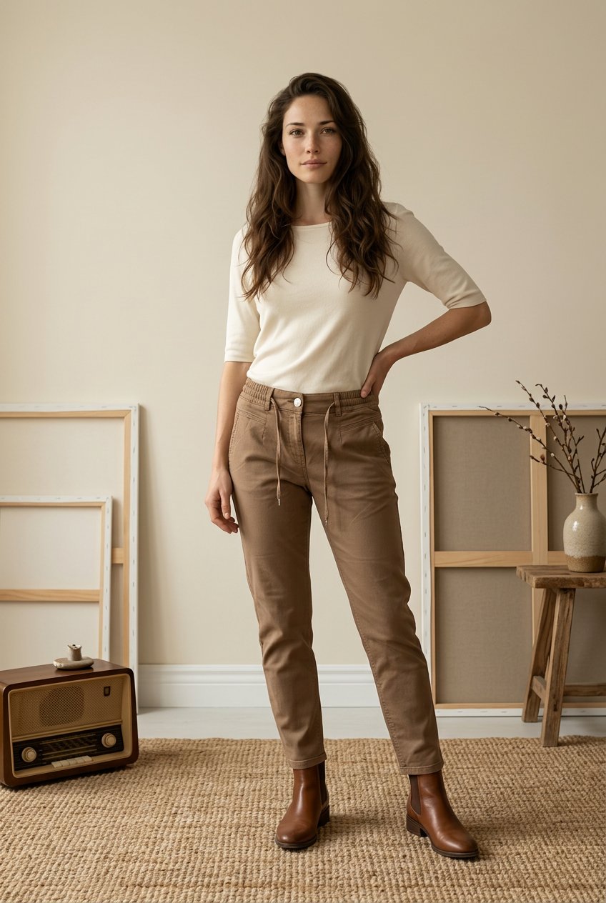 Byxa NOS Style Chelsea Washed Jogg | Lilla Hem