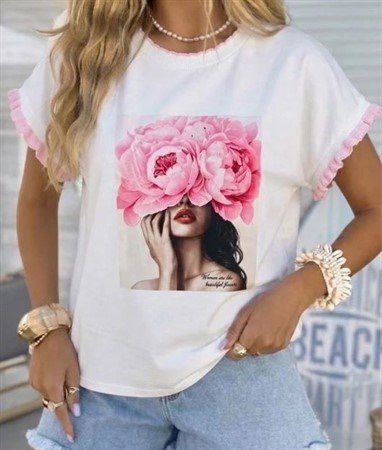 T-Shirt Rosie | Lilla Hem