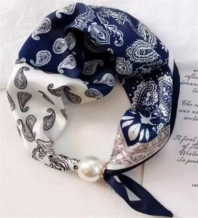 Scarf Ocean med Kula | Lilla Hem