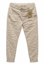 Jogger Jeans Beige i White från Jörlevik of Sweden - framsida | Lilla Hem
