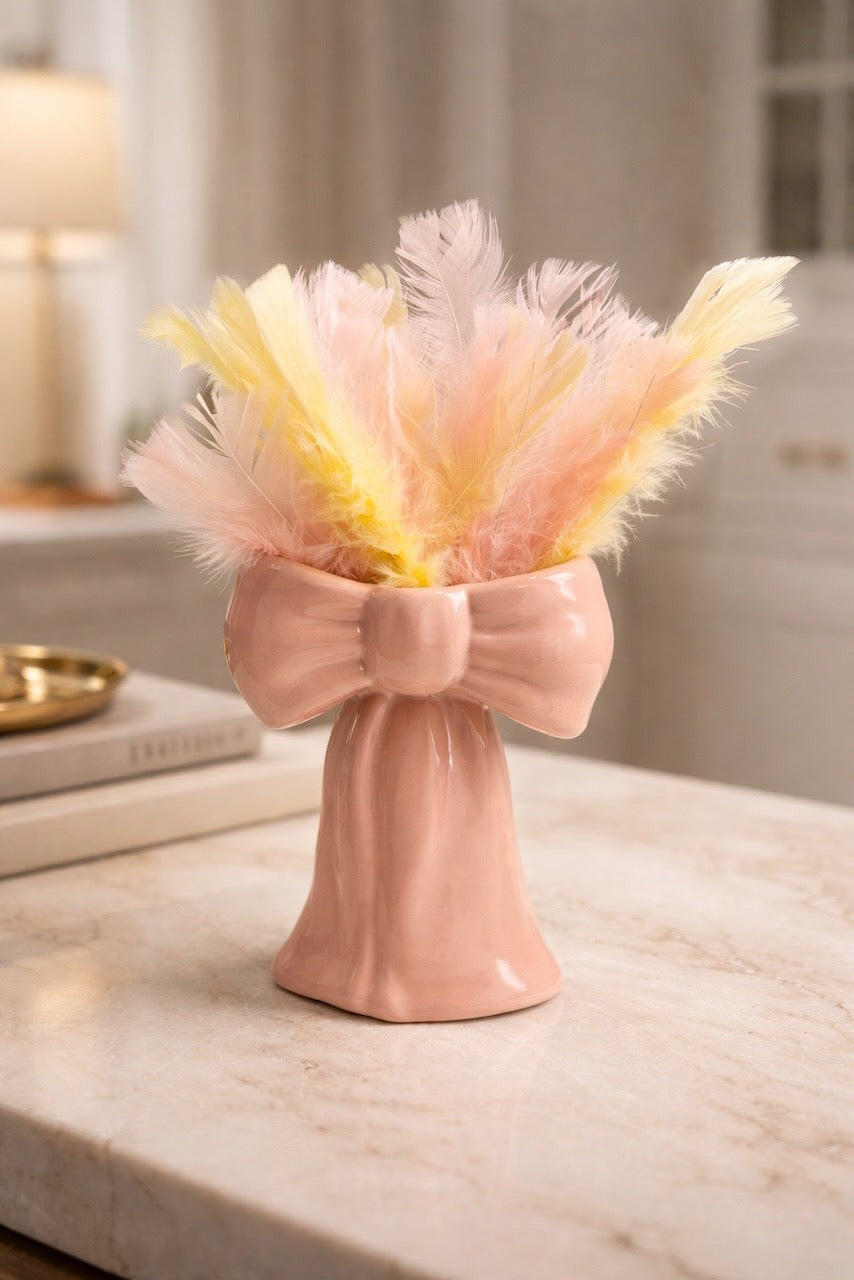 Vas Happy Bow Mix 16,5cm | Lilla Hem